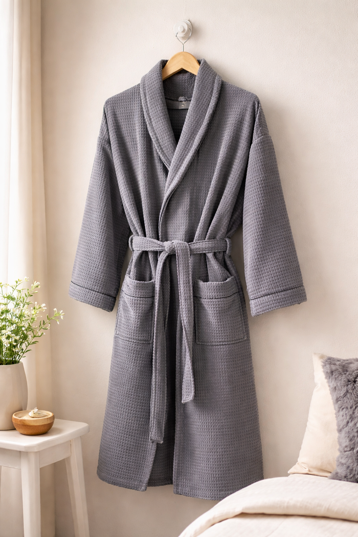 ХАЛАТ ЗА БАНЯ LUIS СИВ