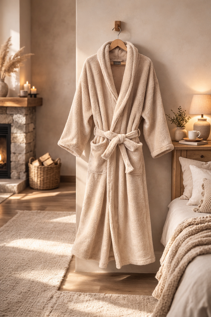 ДОМАШЕН ХАЛАТ ELIN, БЕЖ