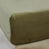 ЧАРШАФ С ЛАСТИК THE CRISPIST ЗЕЛЕН