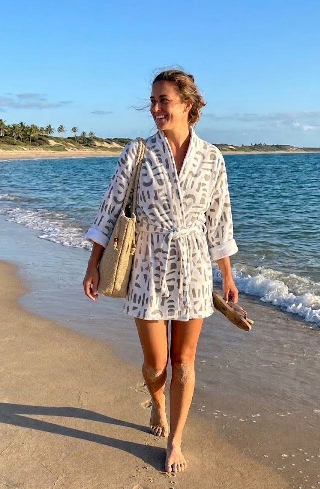 ЛЯТНО КИМОНО С ПРИНТ