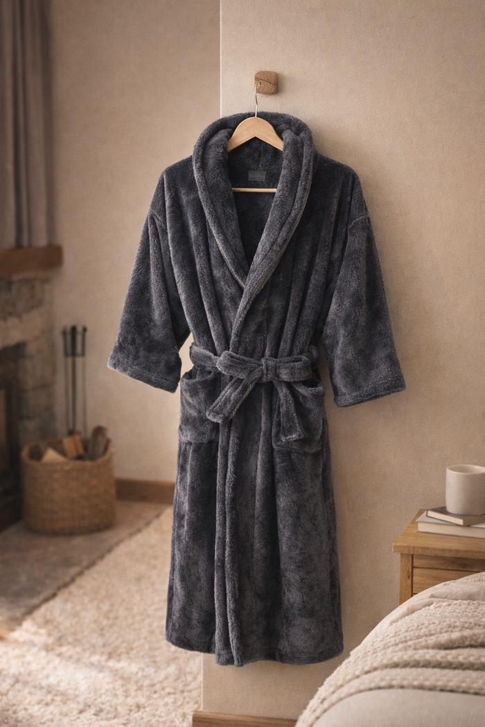 ДОМАШЕН ХАЛАТ ELIN, СИВ